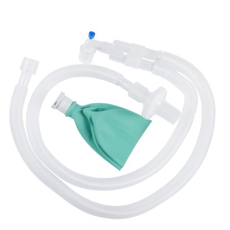 McKesson - Anesthesia Breathing Circuit Expandable Tube 96 Inch Tube Dual Limb Pediatric 1 Liter Bag Single Patient Use - 16-D96P