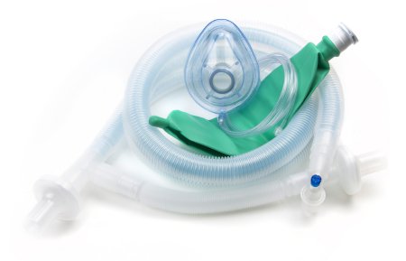 McKesson - Anesthesia Breathing Circuit Expandable Tube 72 Inch Tube Single Limb Adult 2 Liter Bag Single Patient Use - 16-C72M2