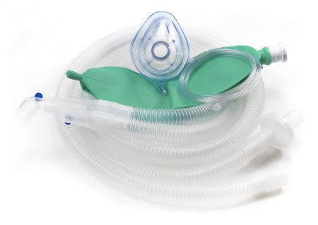 McKesson - Anesthesia Breathing Circuit Expandable Tube 72 Inch Tube Dual Limb Adult 3 Liter Bag Single Patient Use - 16-D72M