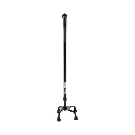 McKesson - Small Base Quad Cane Steel 30 to 39 Inch Height Black - 146-RTL10310