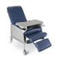 McKesson - 3-Position Recliner Blue Vinyl Four 5 Inch Casters With 2 Locks - 146-D574-BR