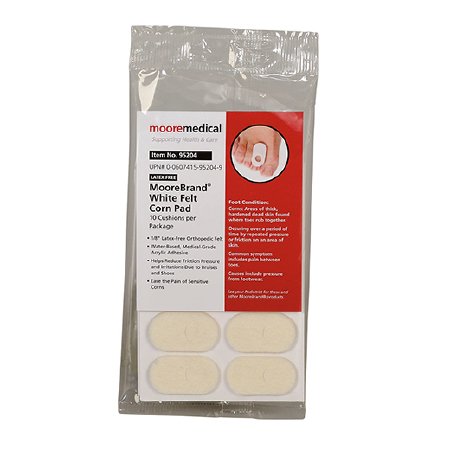 McKesson Pedi-Pads - Corn Pad Size 101-A Adhesive - 95204