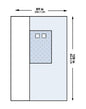 McKesson - Cardiovascular Drape Femoral Angiography Drape 89 W X 120 L Inch Sterile - 183-I80-01102G-S