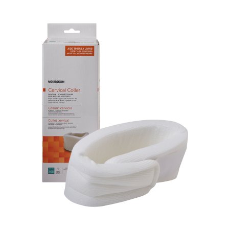 McKesson - Cervical Collar Soft Density Adult Large One-Piece 3-3/4 Inch Height 22 Inch Length 19 to 22 Inch Neck Circumference - 146-RTLPC23289