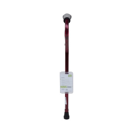 McKesson - Offset Cane Aluminum 30 to 39 Inch Height Red Crackle Print - 146-RTL10372RC