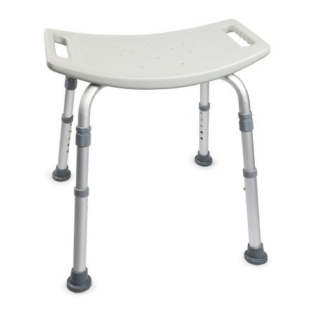 McKesson - Bath Bench Without Arms Aluminum Frame Without Backrest 19-1/4 Inch Seat Width - 146-12203KD-1