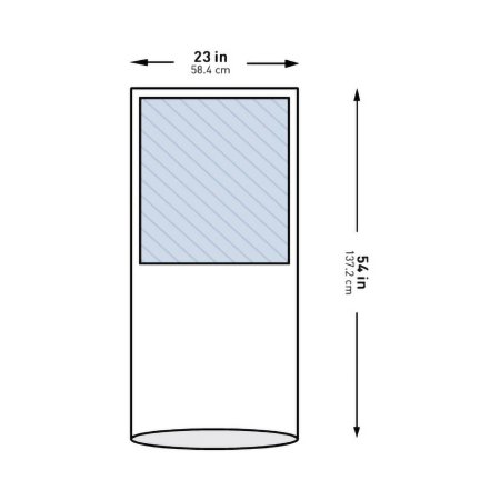 McKesson - Mayo Stand Cover 23 X 54 Inch Mayo Stand - 16-I80-13105-S