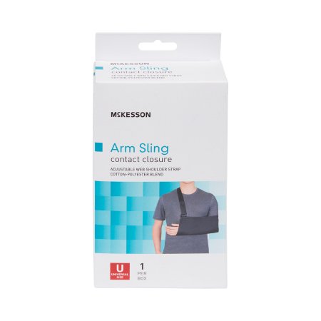 McKesson - Arm Sling Hook and Loop Closure One Size Fits Most - 155-79-84300