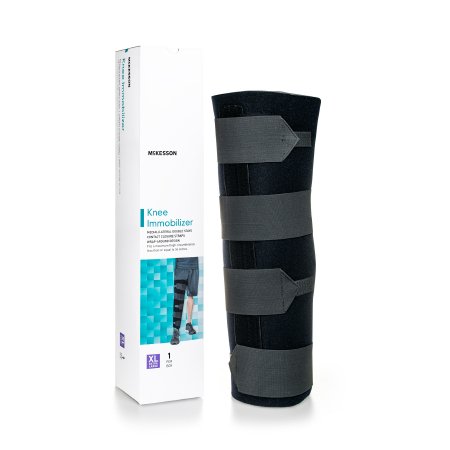 McKesson - Knee Immobilizer X-Large Up to 36 Inch Thigh Circumference 24 Inch Length Left or Right Knee - 155-79-96024