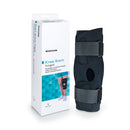 McKesson - Knee Brace Medium Wraparound / Hook and Loop Strap Closure with D-Rings 18 to 20-1/2 Inch Circumference Left or Right Knee - 155-81-82395