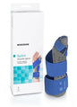 McKesson - Thumb Splint Adult Small / Medium Hook and Loop Strap Closure Left Hand Blue / Gray - 155-79-87114