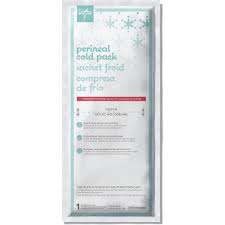 Medline Premium Contoured Perineal Cold Pack / Pad - Premium Perineal Cold Pack OB Pad, 6.75" x 14.25" - MDS158055