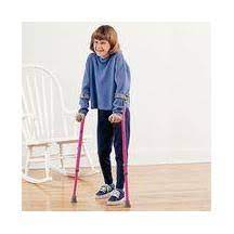 Walk-Easy Forearm Crutches, Black - Adult -  081167071