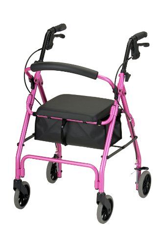 Nova GetGo Petite Rolling Walker - Pink - 4208CPK