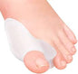 Medline Bunion Shields C-2 Bunion Shields, 1/8" Thickness, Latex Orthopedic Foam on Poly / Cotton Tobacco Cloth, White, with Adhesive, 2.1875" x 1.625", 100/Bag - 14200341