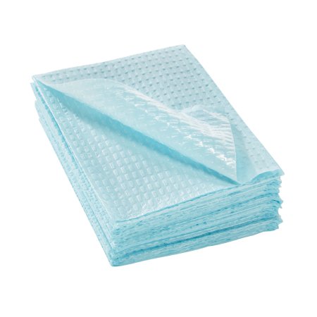 McKesson - Procedure Towel 13 W X 18 L Inch Blue NonSterile - 18-867