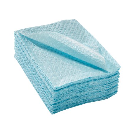 McKesson - Procedure Towel 13 W X 18 L Inch Blue NonSterile - 18-10867