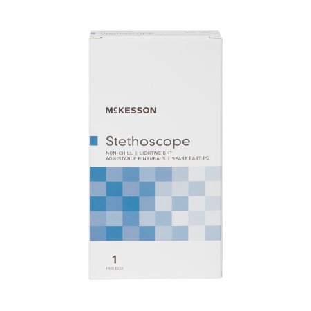 McKesson - Classic Stethoscope Yellow 1-Tube 21 Inch Tube Single Head Chestpiece - 01-660YGM