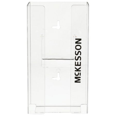 McKesson - Glove Box Holder Horizontal or Vertical Mounted 1-Box Capacity Clear 4 X 5-1/2 X 10 Inch Plastic - 16-6534