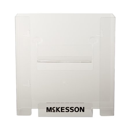 McKesson - Glove Box Holder Horizontal or Vertical Mounted 2-Box Capacity Clear 4 X 10 X 10-3/4 Inch Plastic - 16-6532