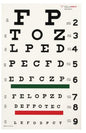 McKesson - Eye Chart 20 Foot Measurement Acuity Test - 3061