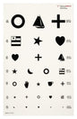 McKesson - Preschool Eye Test Chart 20 Foot Measurement Acuity Test - 3063