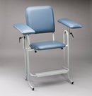 McKesson - Blood Drawing Chair Double Fixed Armrests Blue - 63-20UTU-1