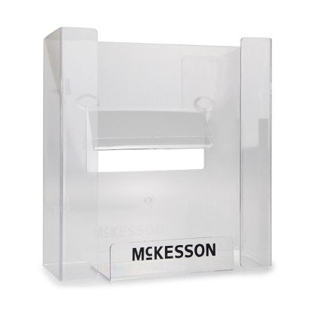 McKesson - Glove Box Holder Horizontal or Vertical Mounted 3-Box Capacity Clear 3-1/8 X 10-1/4 X 15-1/4 Inch Plastic - 16-6530