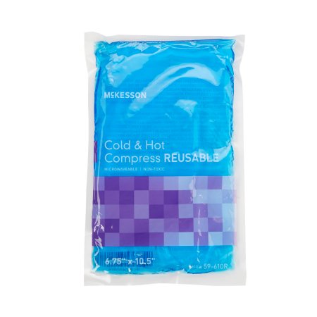 McKesson - Hot / Cold Pack General Purpose Large 6-3/4 X 10-1/2 Inch Gel Reusable - 59-610R