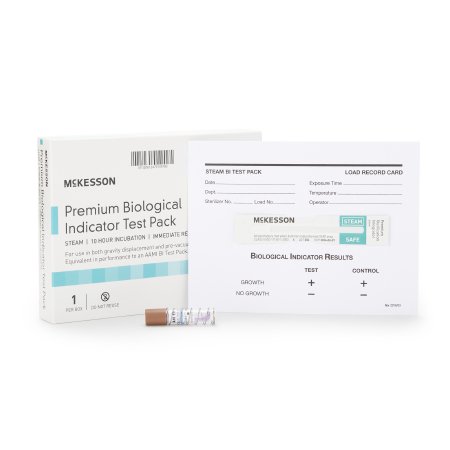 McKesson - Sterilization Biological Indicator Pack Steam - 73-SBT025