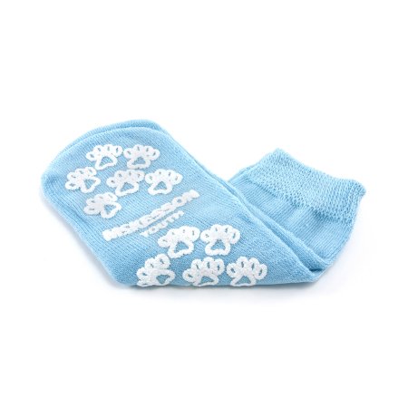 McKesson Terries - Slipper Socks Youth Light Blue Above the Ankle - 40-3849-001