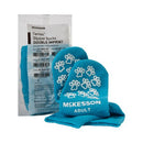 McKesson Terries - Slipper Socks Teal Above the Ankle - 40-3828-001