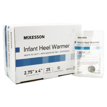 McKesson - Instant Infant Heel Warmer Heel One Size Fits Most Sodium Acetate / Water Disposable - 204