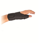 Hely & Weber deQ - Thumb Orthosis Adult One Size Fits Most Hook and Loop Strap Closure Left Hand Black - 4813