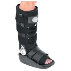 DJO Walker Brace Maxtrax Air Rom Ankle/Leg/Foot Adult Black Size Large Ea - 79-95437