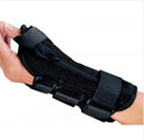 ProCare ComfortFORM - Wrist Brace with Abducted Thumb Aluminum / Foam / Spandex / Plastic Left Hand Black X-Small - 79-87312