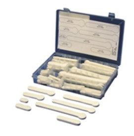 Brownmed Plastalume Finger Splints and Kit - Plastalume Finger Splint, 1-1/4", Plain End - 79-73212