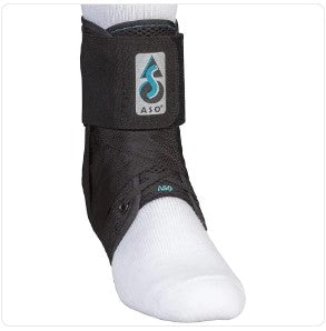 ASO Speed Lacer - Ankle Brace Medium Lace-Up / Hook and Loop Strap Closure Left or Right Foot - 223614