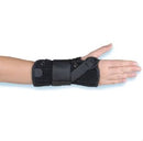 Hely & Weber - Wrist Brace Aluminum / Poly-Felt / Suede Left Hand Black Medium - 434B-LT-M