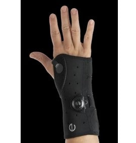 DJO Global Wrist Brace with BOA - Wrist Brace with BOA, Black, Left, Size S - 221-41-1111