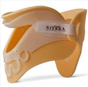 Sierra Universal Collar - Rigid Cervical Collar Preformed Adult One Size Fits Most Two-Piece / Trachea Opening 13 to 21 Inch Neck Circumference - 983125