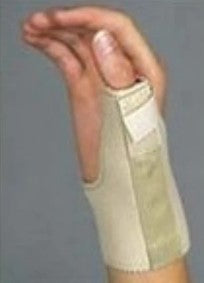 Scott Specialties - Thumb Splint Small / Medium Left Hand Beige - AL6400 BEI S/M