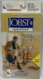 Jobst Men’s Support Knee High Compression Socks Brown 8-15 mmHg Small - 110346