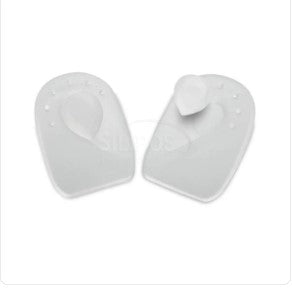 Silipos Cushion Insert Soft Zone Hl Spr Slcn M5-7.5/W7-9.5 Translucent White Sz Md Pr - 4002