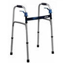 Drive / DeVilbiss Deluxe Wheeled Folding Walker - Deluxe Folding 2-Button Aluminum Walker, Trigger Release - 10224-4